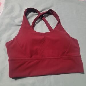 BUFFBUNNY EXTRA SMALL Women's Red Sports Bra